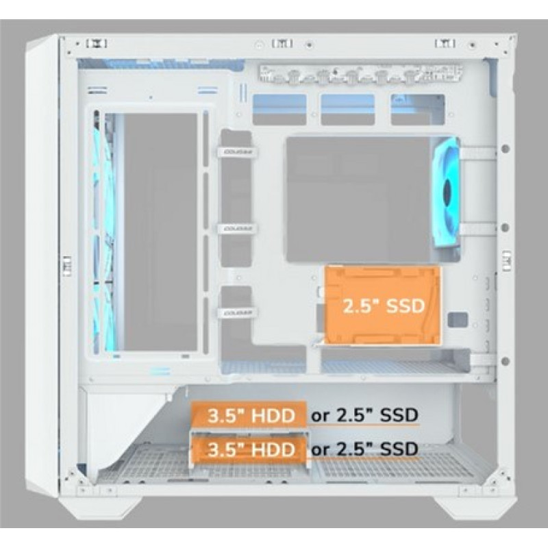 Корпус Cougar MX600 Mini RGB Black