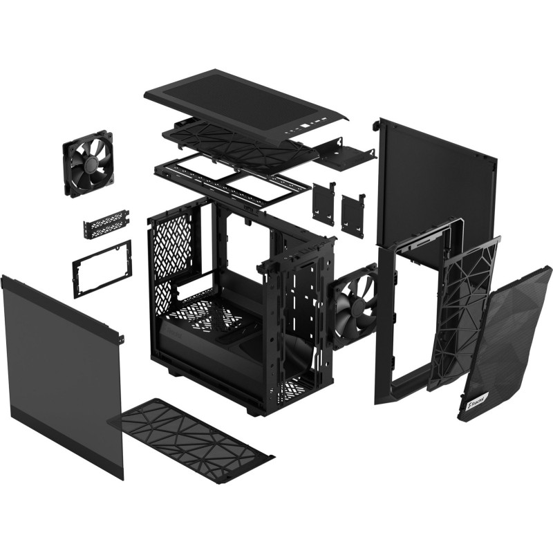 Корпус  Fractal Design Meshify 2 Nano Blk TG DarkTint (FD-C-MES2N-01)