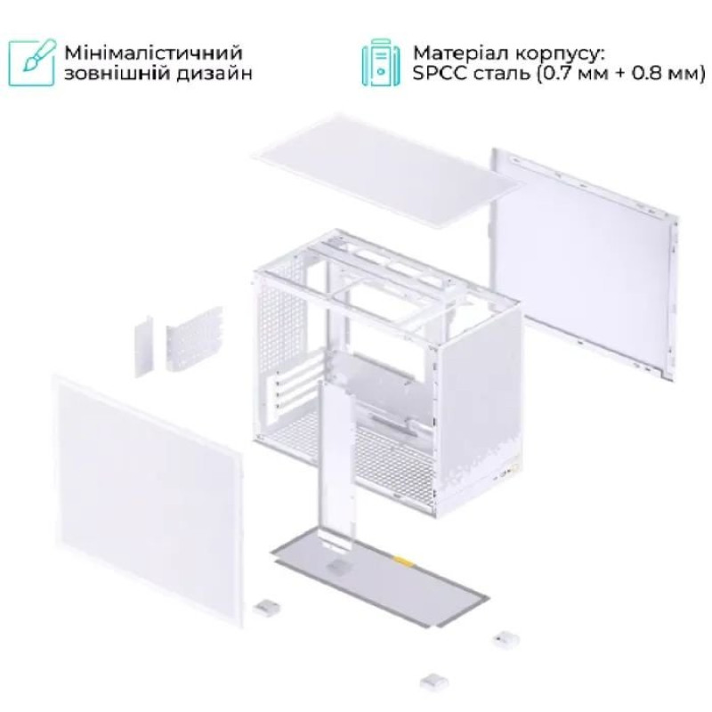 Корпус JONSBO D32 STD MESH White