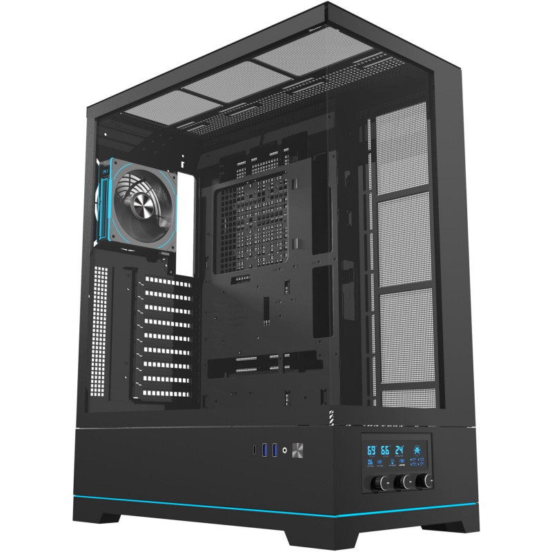 Корпус DARK FLASH DY451L PRO BLACK