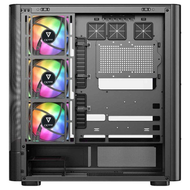 Корпус Modecom VOLCANO AQ400 ARGB MIDI SIDE (MC-A-AQ400-4FA-B)