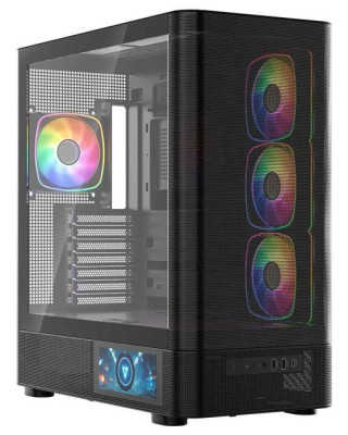 Корпус Modecom VOLCANO AQ400 ARGB MIDI SIDE (MC-A-AQ400-4FA-B)