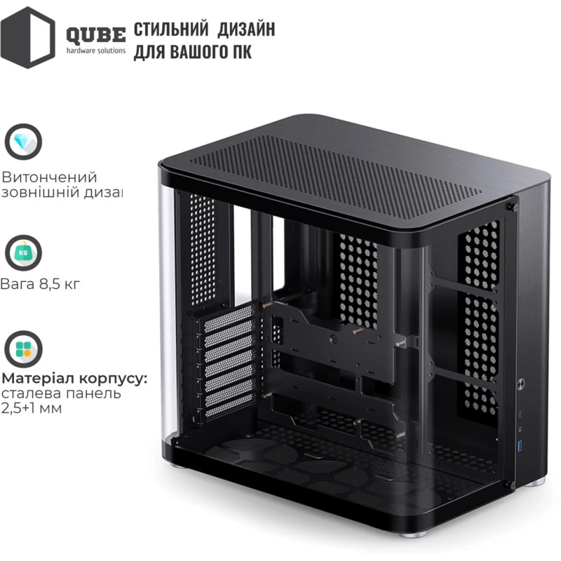 Корпус JONSBO TK-2 Black