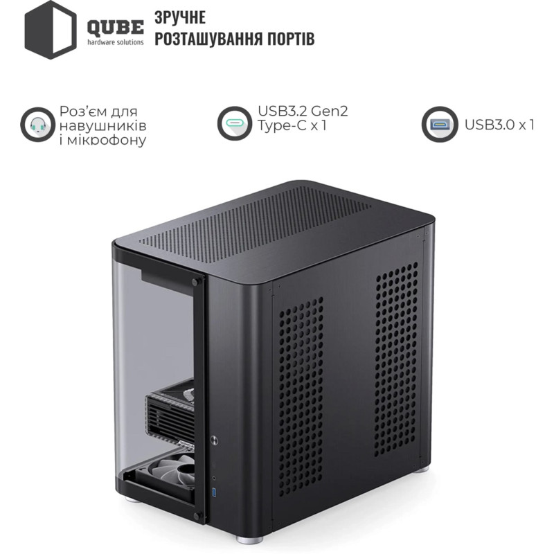 Корпус JONSBO TK-2 Black