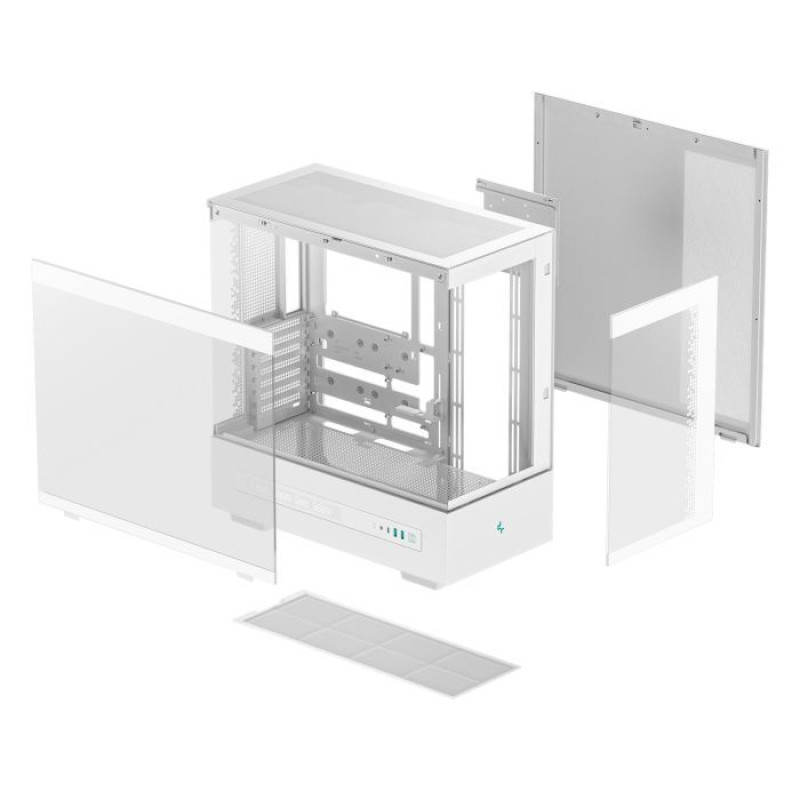 Корпус DeepCool CH690 Digital White (R-CH690-WHNNA0D-G-1)
