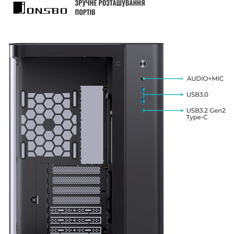 Корпус JONSBO TK-3 Black
