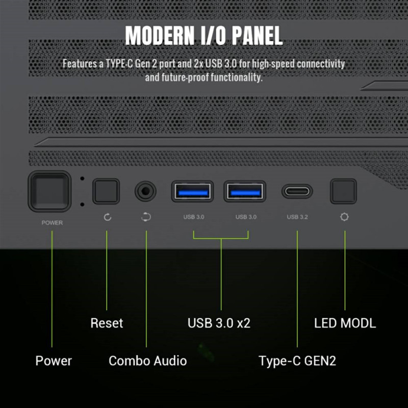 Корпус GAMEMAX LEADER 2 BK