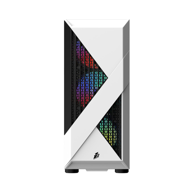 Корпус 1stPlayer F3-A-4F1-WH без БП