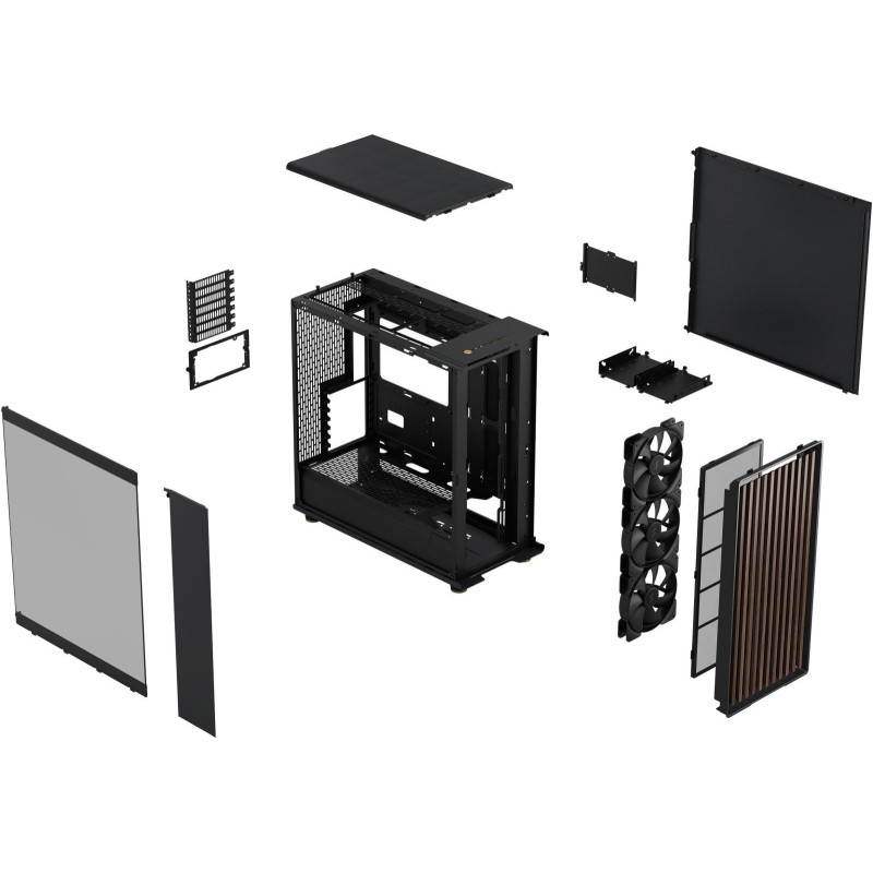 Корпус Fractal Design North XL Charcoal Black TG (FD-C-NOR1X-02)