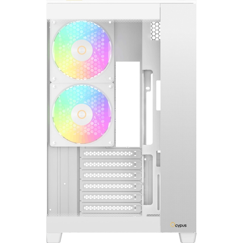 Корпус OCYPUS DELTA C74 ARGB WH (DELTA-C74-WHD200XX-GL) 