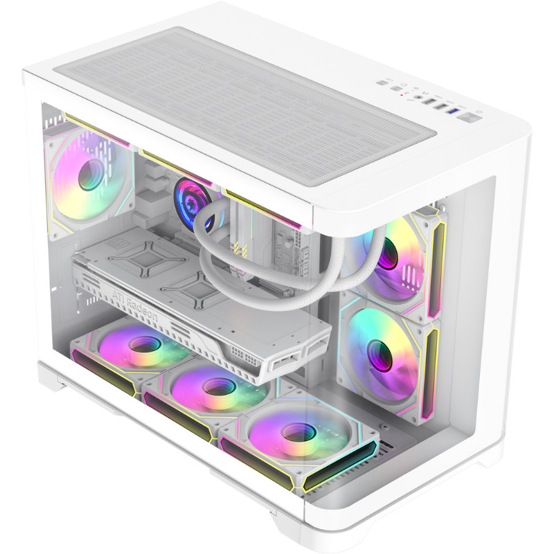 Корпус GAMEMAX HYPE-M White