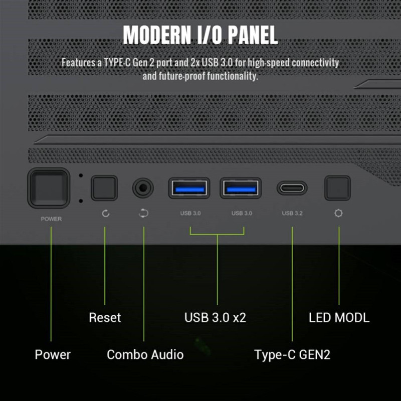 Корпус GAMEMAX LEADER 2 BK