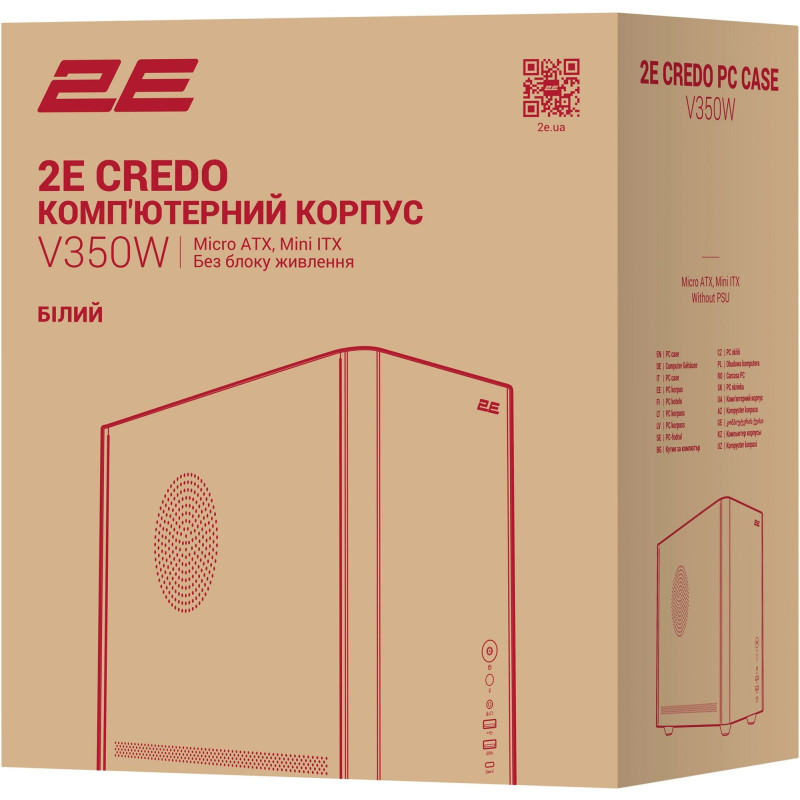 Корпус 2E Credo Metal V350W