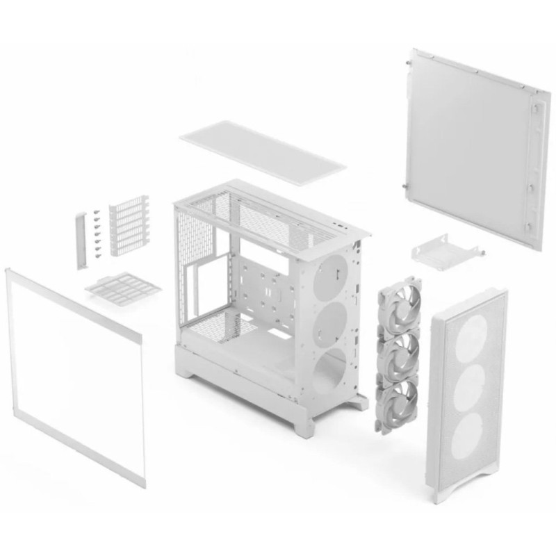 Корпус Fractal Design Pop 2 Air White TG RGB (FD-C-POA2A-04)