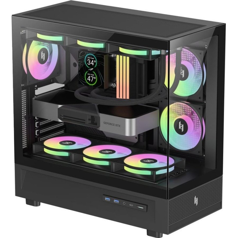 Корпус GAMEMAX NEX C51 BK 