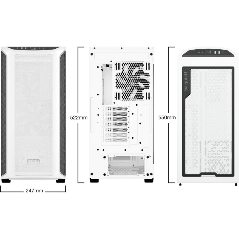 Корпус be quiet! SHADOW BASE 800 DX White (BGW62)