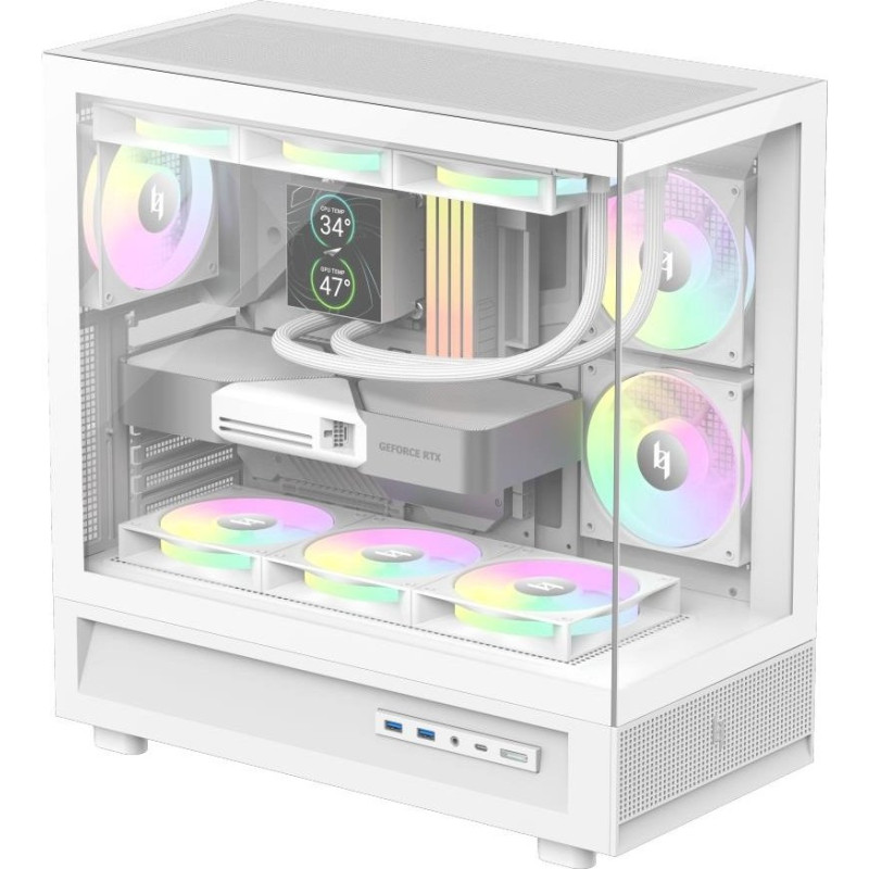 Корпус GAMEMAX NEX C51 WH 