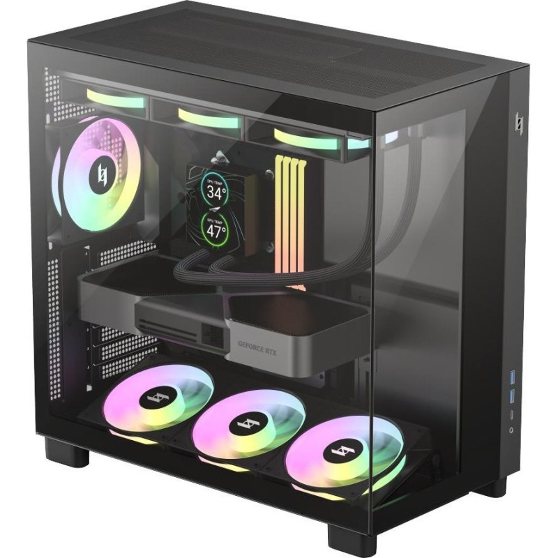 Корпус GAMEMAX NEX C53 BK 