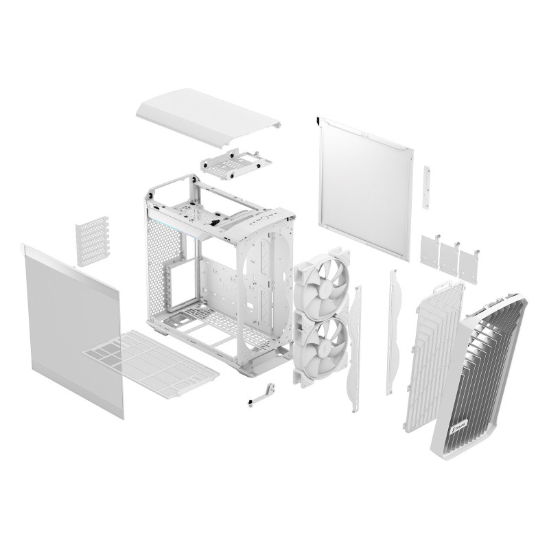 Корпус Fractal Design Torrent Compact White RGB TG Clear Tint (FD-C-TOR1C-05)