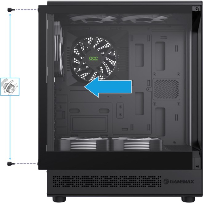 Корпус GAMEMAX Vista COC AB