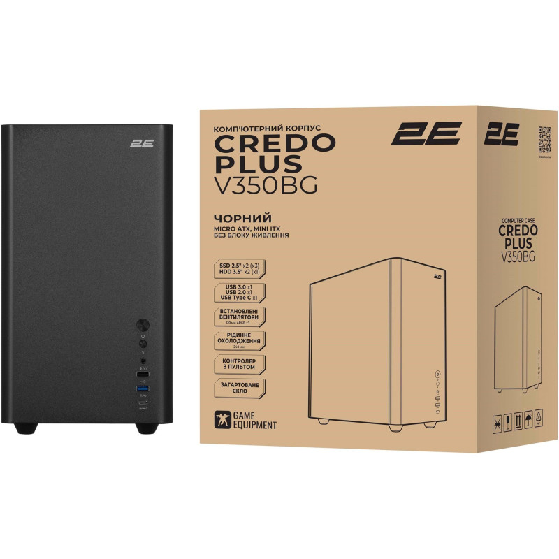 Корпус 2E Credo Plus V350BG