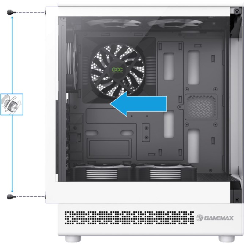 Корпус GAMEMAX Vista COC AW