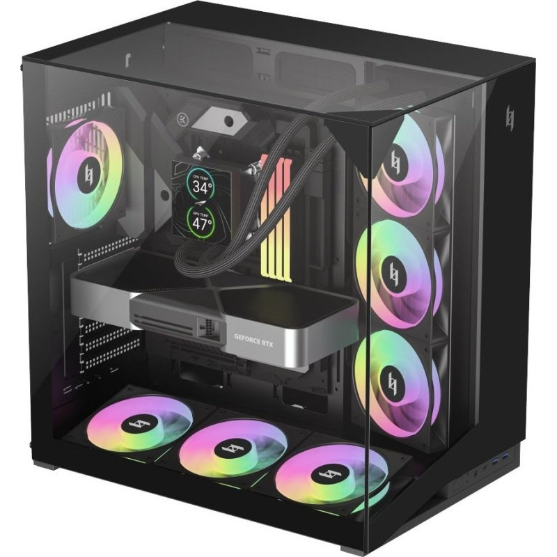 Корпус GAMEMAX NEX C56 VC BK 