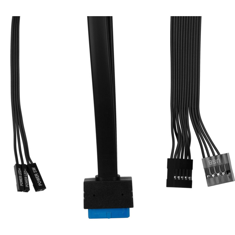 Корпус 2E Credo Slim V90B-400