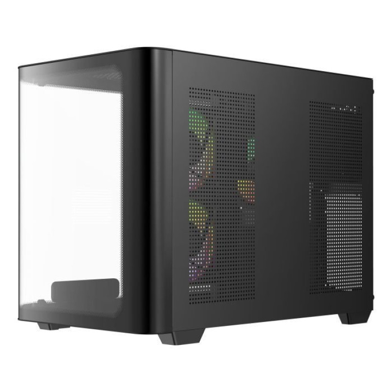 Корпус OCYPUS IOTA C50 BK CURVE ARGB DIGITAL (IOTA-C50-BKD300CD-GL)