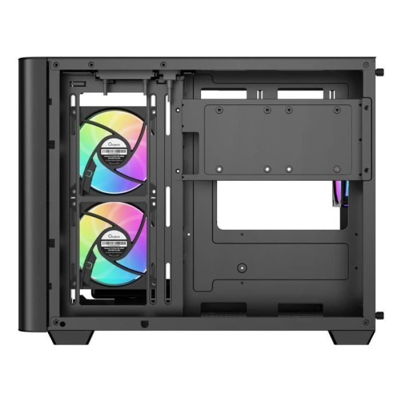 Корпус OCYPUS IOTA C50 BK CURVE ARGB DIGITAL (IOTA-C50-BKD300CD-GL)
