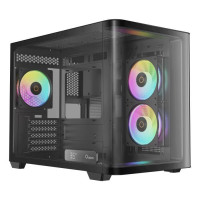 Корпус OCYPUS IOTA C50 BK CURVE ARGB DIGITAL (IOTA-C50-BKD300CD-GL)