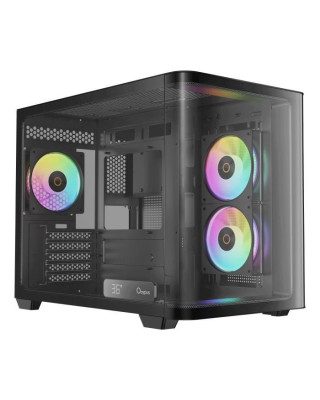Корпус OCYPUS IOTA C50 BK CURVE ARGB DIGITAL (IOTA-C50-BKD300CD-GL)