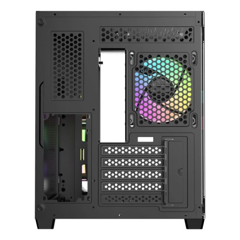 Корпус OCYPUS IOTA C50 BK CURVE ARGB DIGITAL (IOTA-C50-BKD300CD-GL)