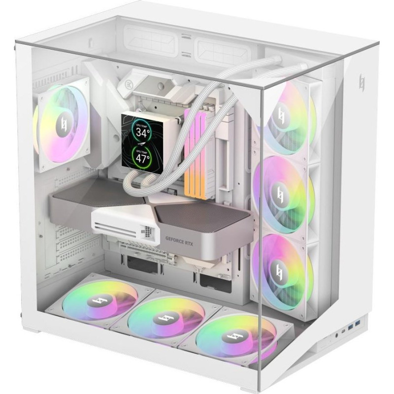 Корпус GAMEMAX NEX C56 VC WH 
