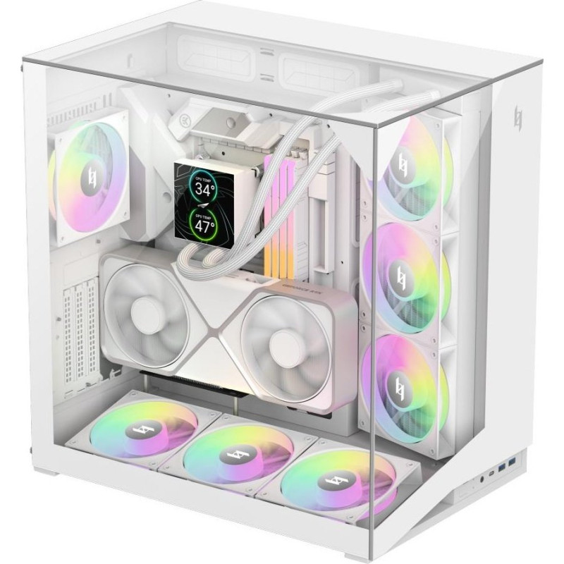 Корпус GAMEMAX NEX C56 VC WH 