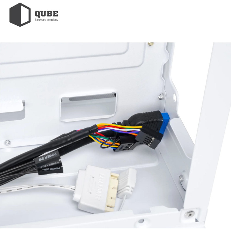 Корпус Qube REEF ARGB White (REEF_GMNU3)