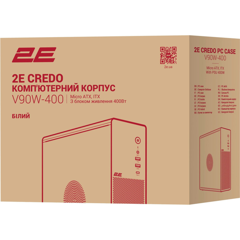 Корпус 2E Credo Slim V90W-400