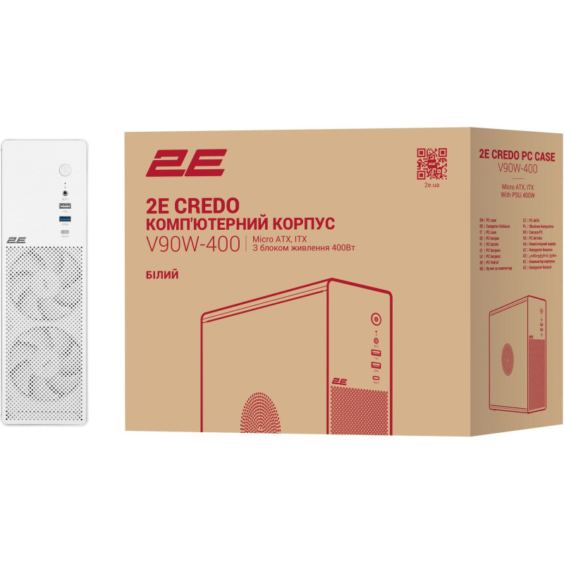 Корпус 2E Credo Slim V90W-400