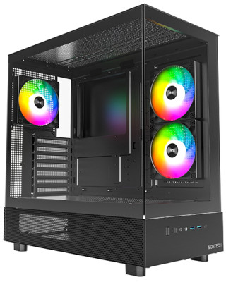 Корпус MONTECH XR BLACK (XR (B))