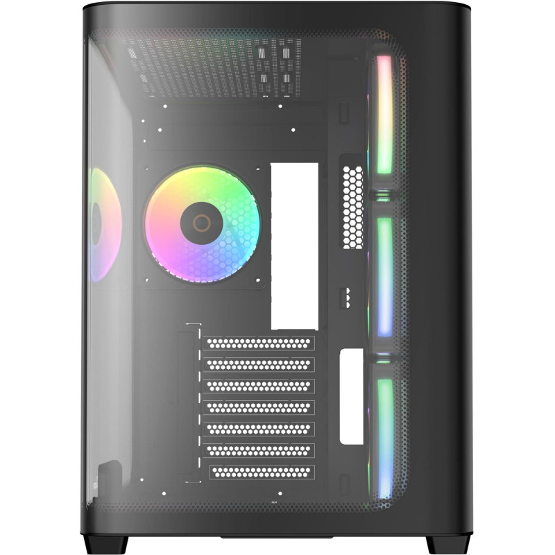 Корпус OCYPUS IOTA C70 BK CURVE ARGB DIGITAL (IOTA-C70-BKD400CD-GL)