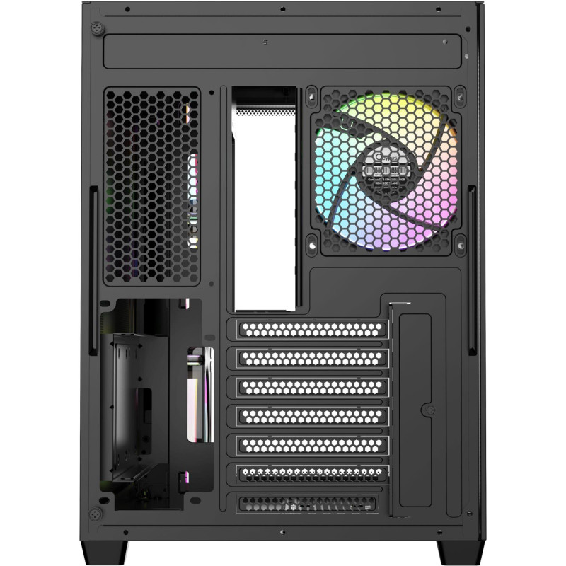 Корпус OCYPUS IOTA C70 BK CURVE ARGB DIGITAL (IOTA-C70-BKD400CD-GL)
