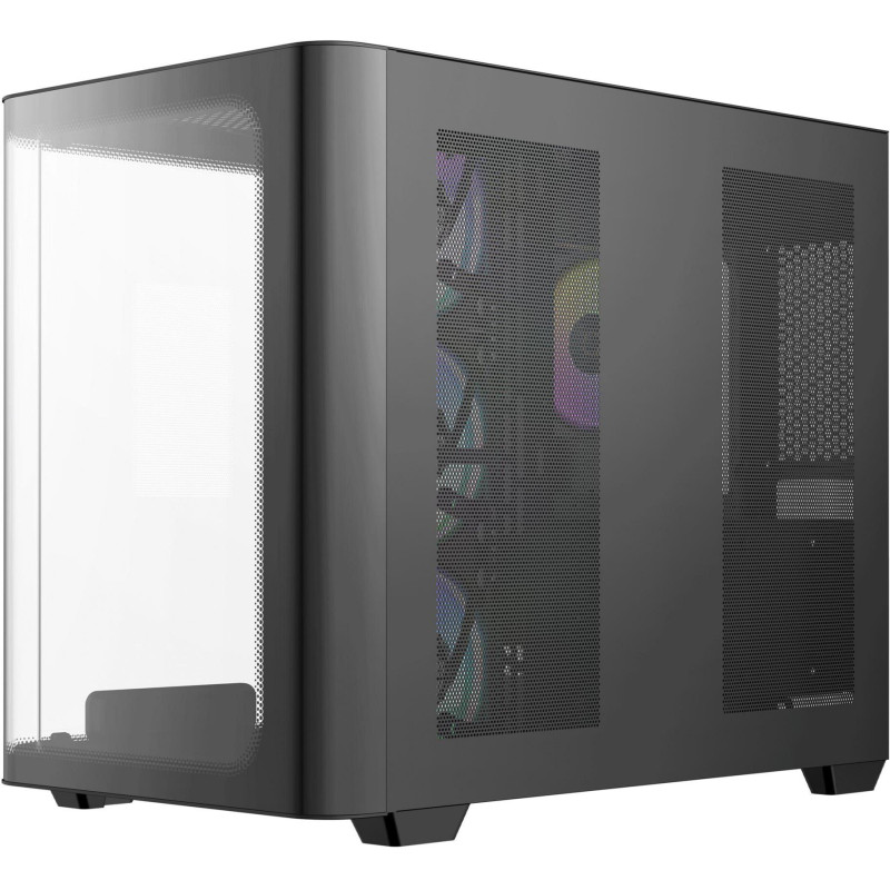 Корпус OCYPUS IOTA C70 BK CURVE ARGB DIGITAL (IOTA-C70-BKD400CD-GL)