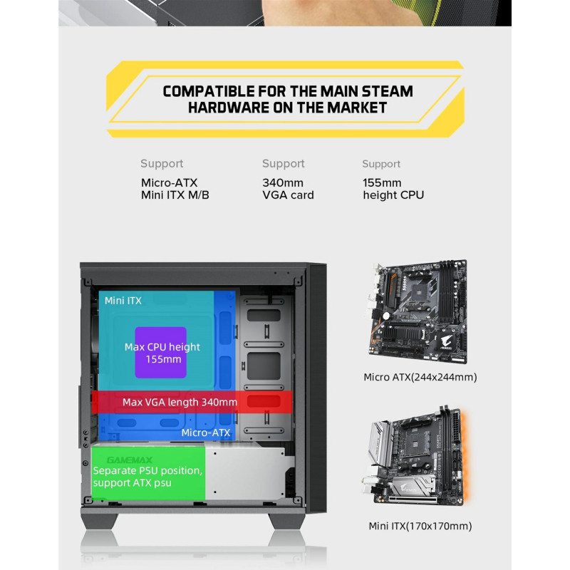 Корпус Gamemax Aero Mini