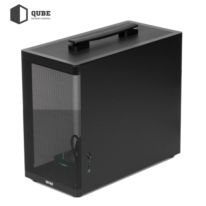Корпус QUBE BRING ARGB Black (BRING_GBNU3)