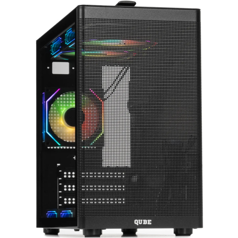 Корпус QUBE BRING ARGB Black (BRING_GBNU3)