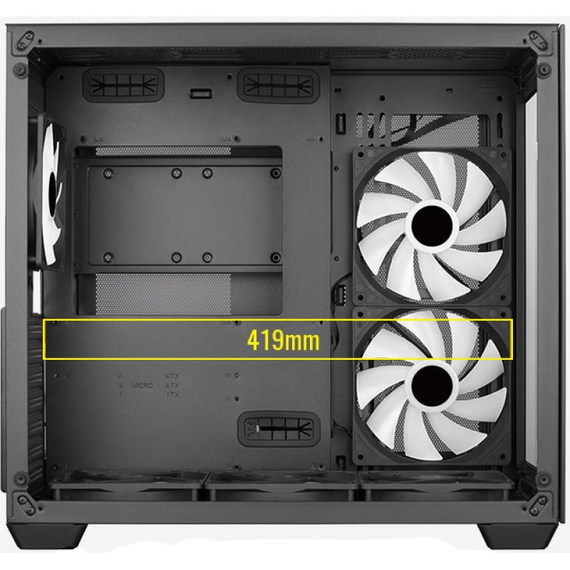 Корпус AeroCool Dryft-G-BK-v2 (ACCM-ES01163.11)