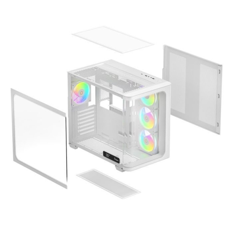 Корпус OCYPUS IOTA C70 WH CURVE ARGB DIGITAL (IOTA-C70-WHD400CD-GL)