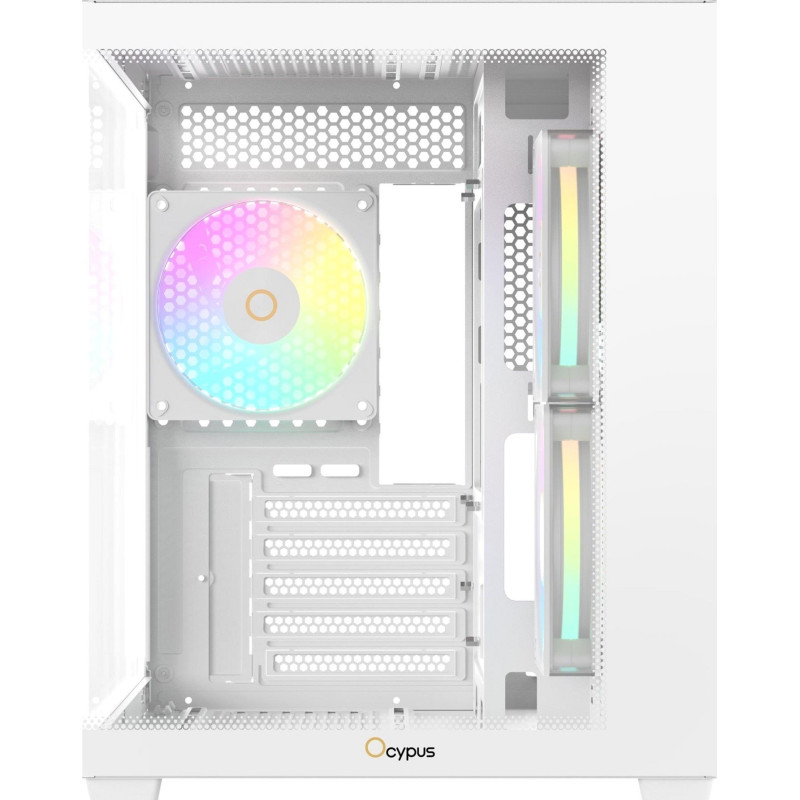 Корпус OCYPUS GAMMA C54 ARGB WH (GAMMA-C54-WHD300XX-GL) 