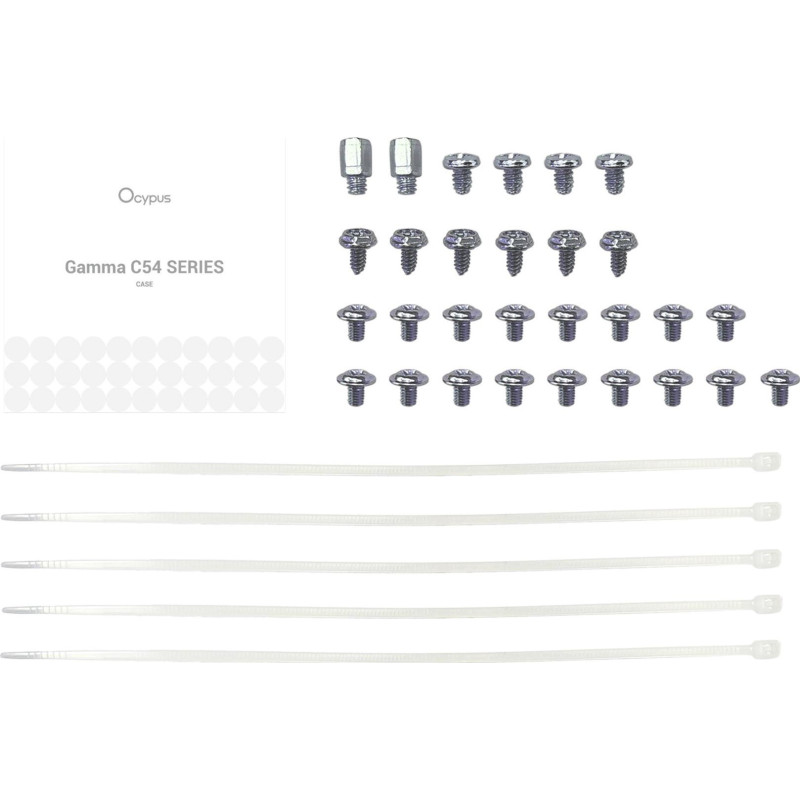 Корпус OCYPUS GAMMA C54 ARGB WH (GAMMA-C54-WHD300XX-GL) 