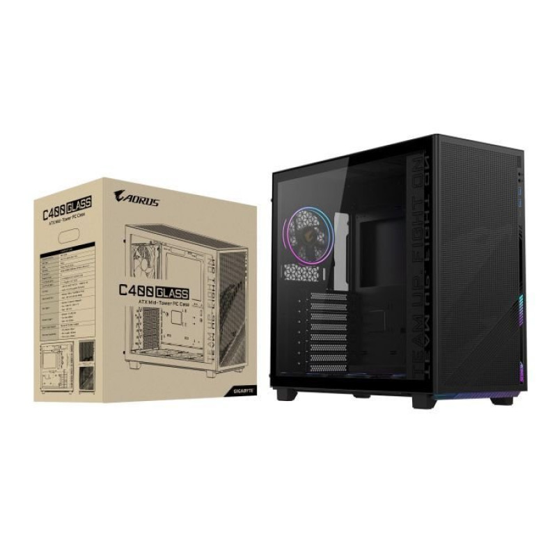 Корпус GIGABYTE GB-AC400G ST BLACK